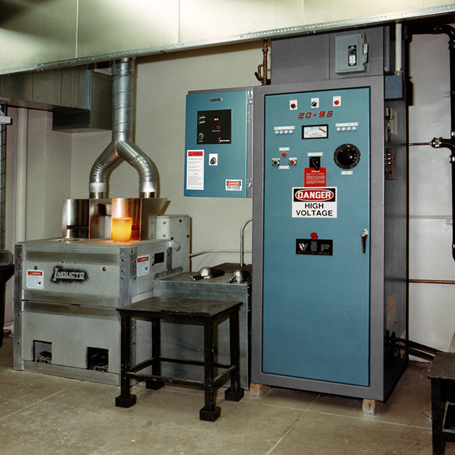 Inductotherm Push Out Furnace