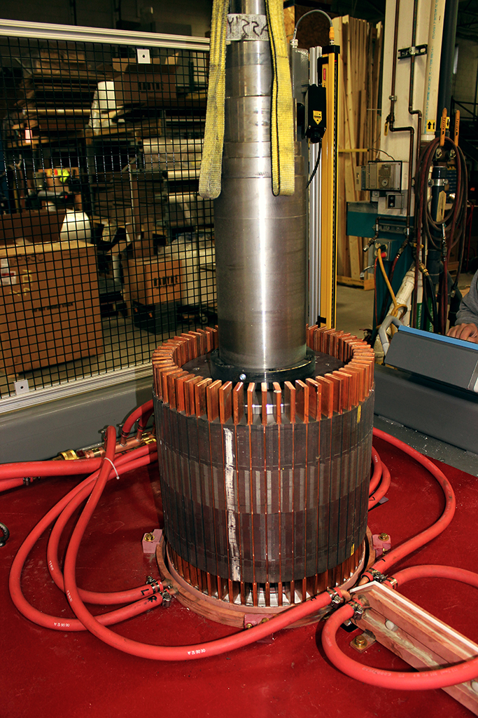 Radyne Rotor Brazing System